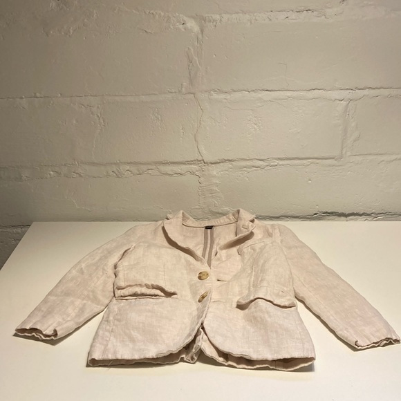 Crewcuts Ludlow blazer size 7, cream - Picture 1 of 5